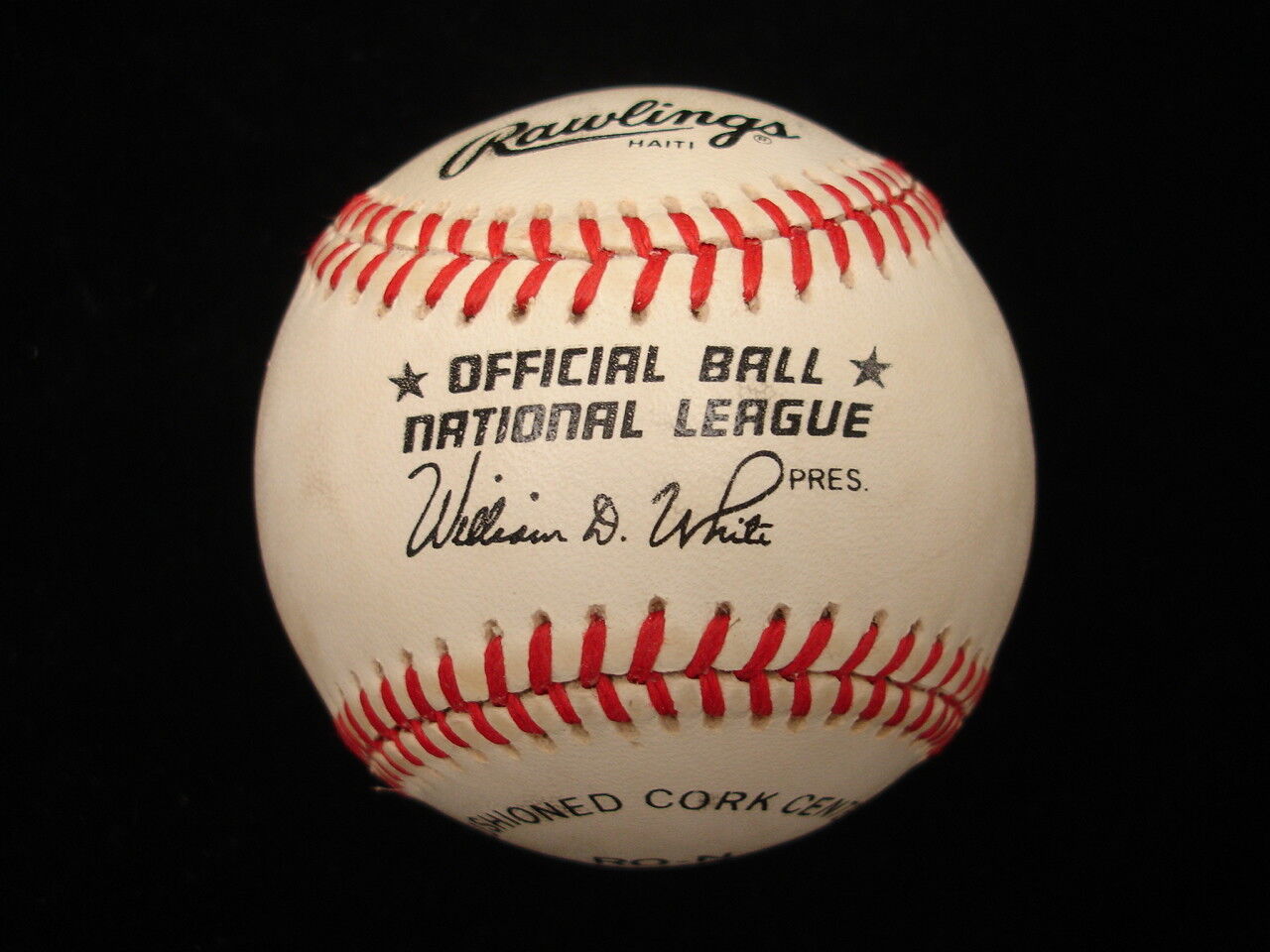 Don Money Autographed NL Baseball