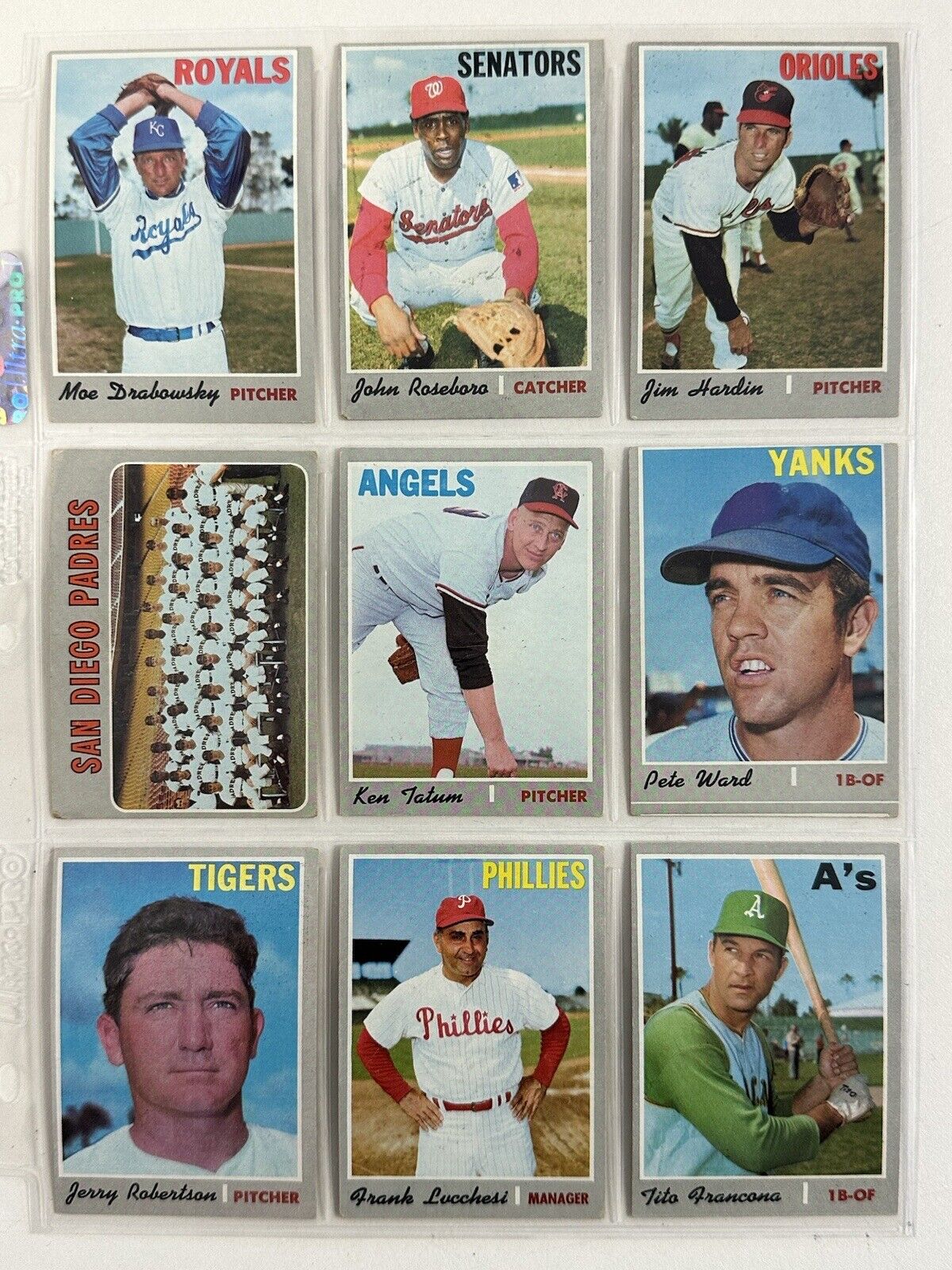 1970 Topps Baseball High Numbers Starter Set / Lot of 90 Different VG-EX/EX