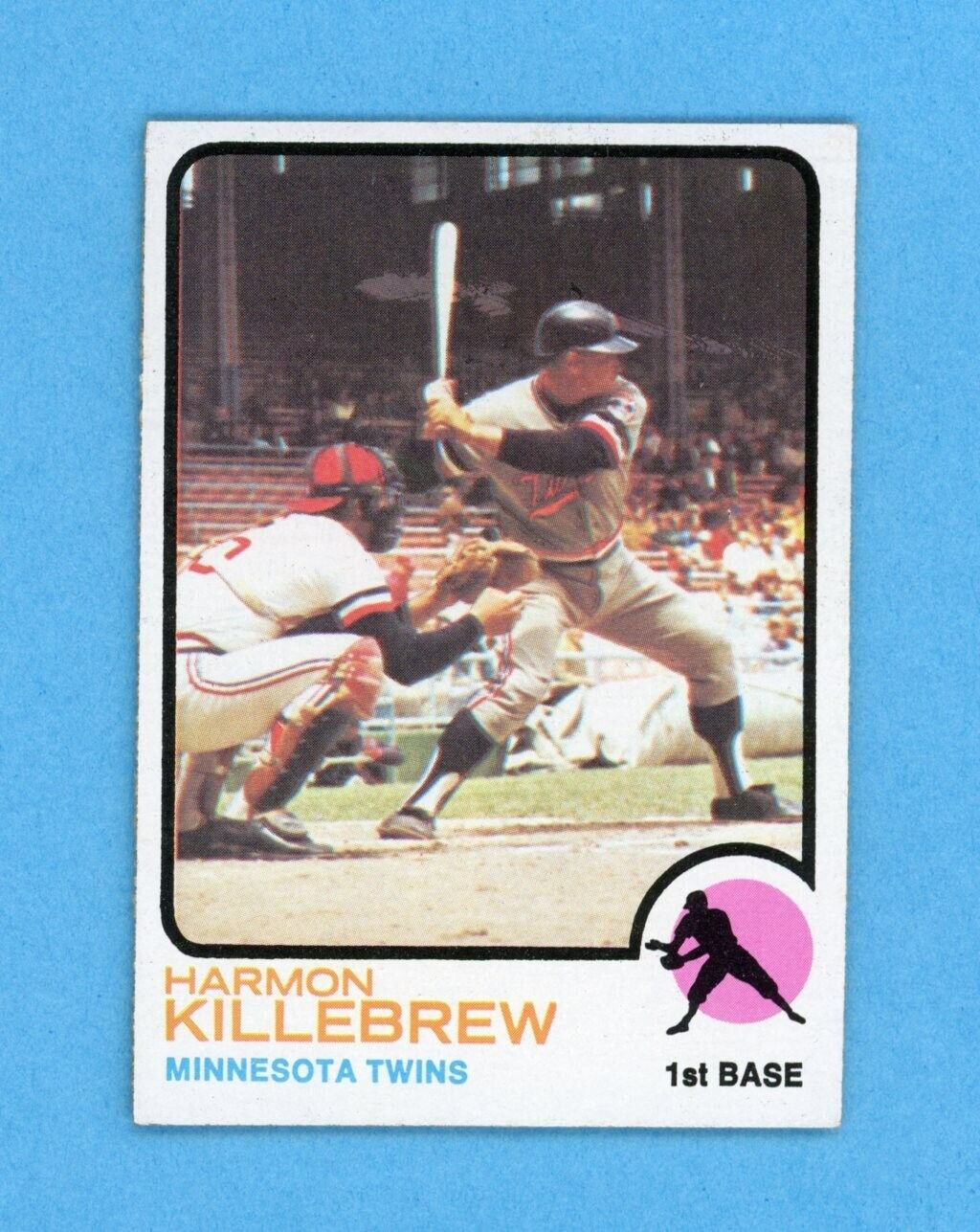 1973 Topps #170 Harmon Killebrew Minnesota Twins Baseball Card EX+ - Ex/Mt