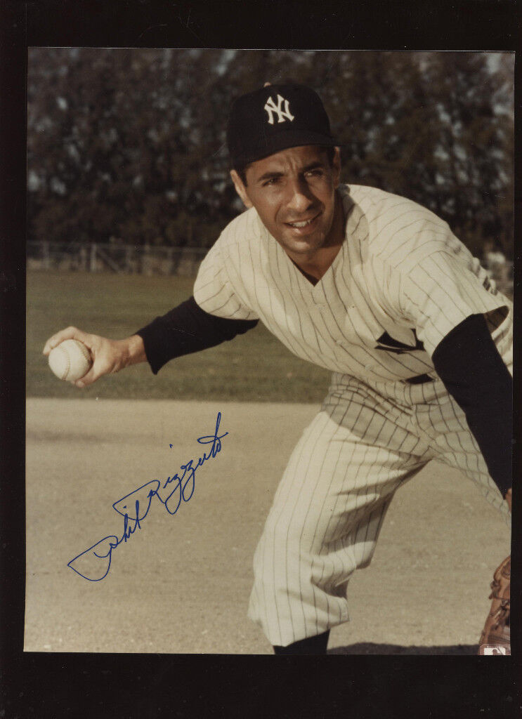 Phil Rizzuto New York Yankees Photo Autographed Hologram