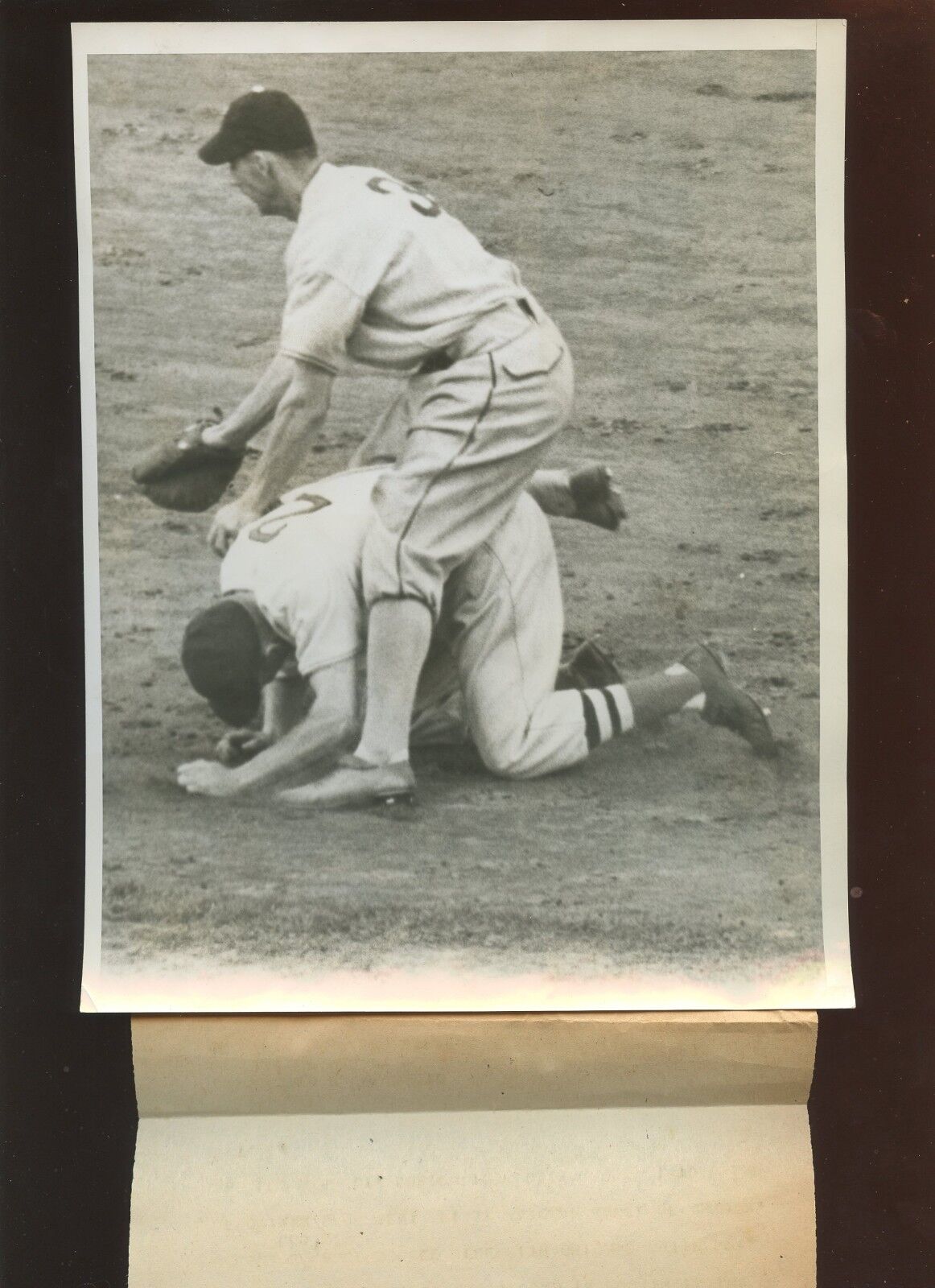 Original August 25 1938 Leo Nonennkamp Boston Red Sox 7 X 9 Wire Photo