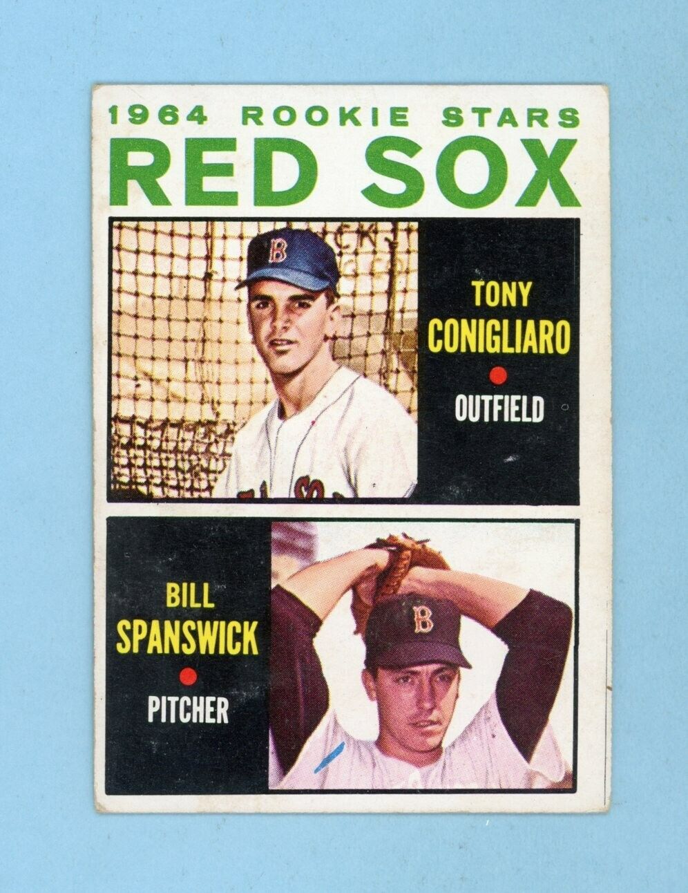 1964 Topps #287 Tony Conigliaro Boston Red Sox Rookie Baseball Card Vg/Ex