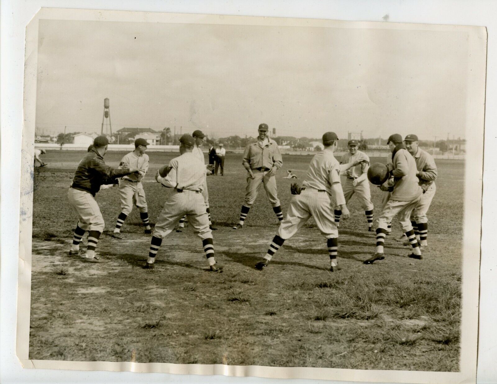 March 2 1929 Washington Senators Spring Training 8 X 10 Wire Photo