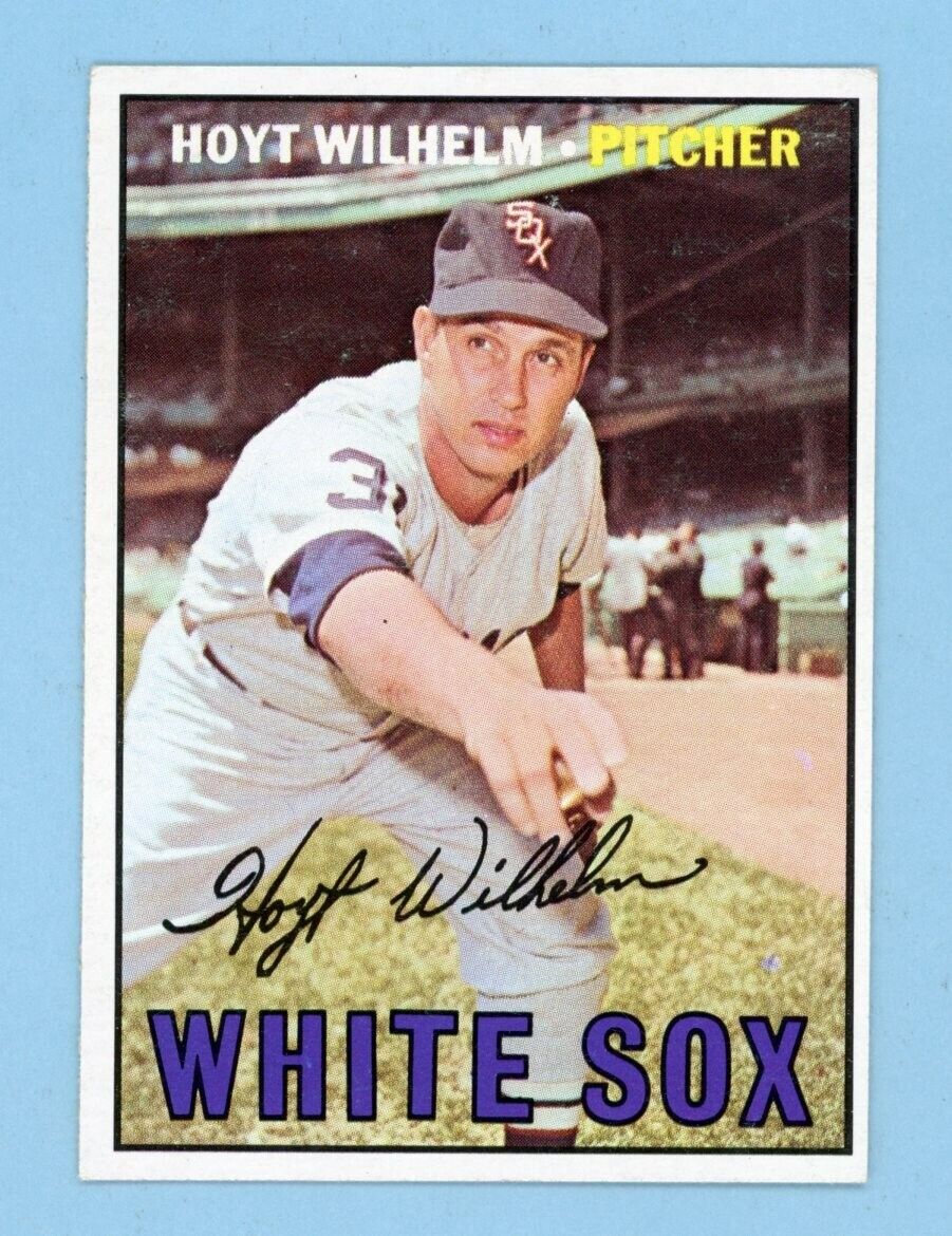 1967 Topps #422 Hoyt Wilhelm Chicago White Sox Baseball Card EX++ - Ex/Mt