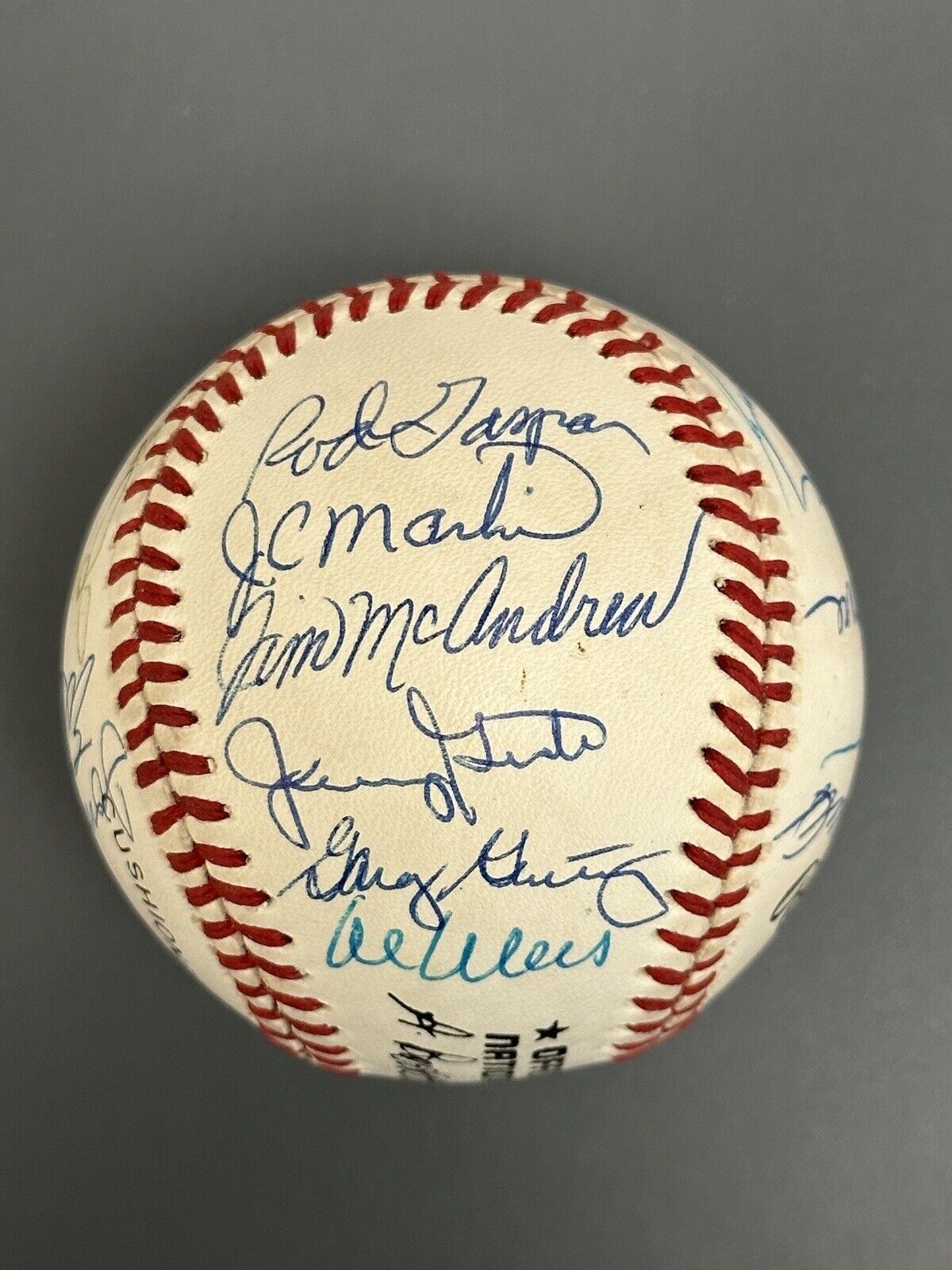 1969 NY Mets Reunion World Champs MULTI SIGNED NL Baseball 20 sigs w/ Agee Weis