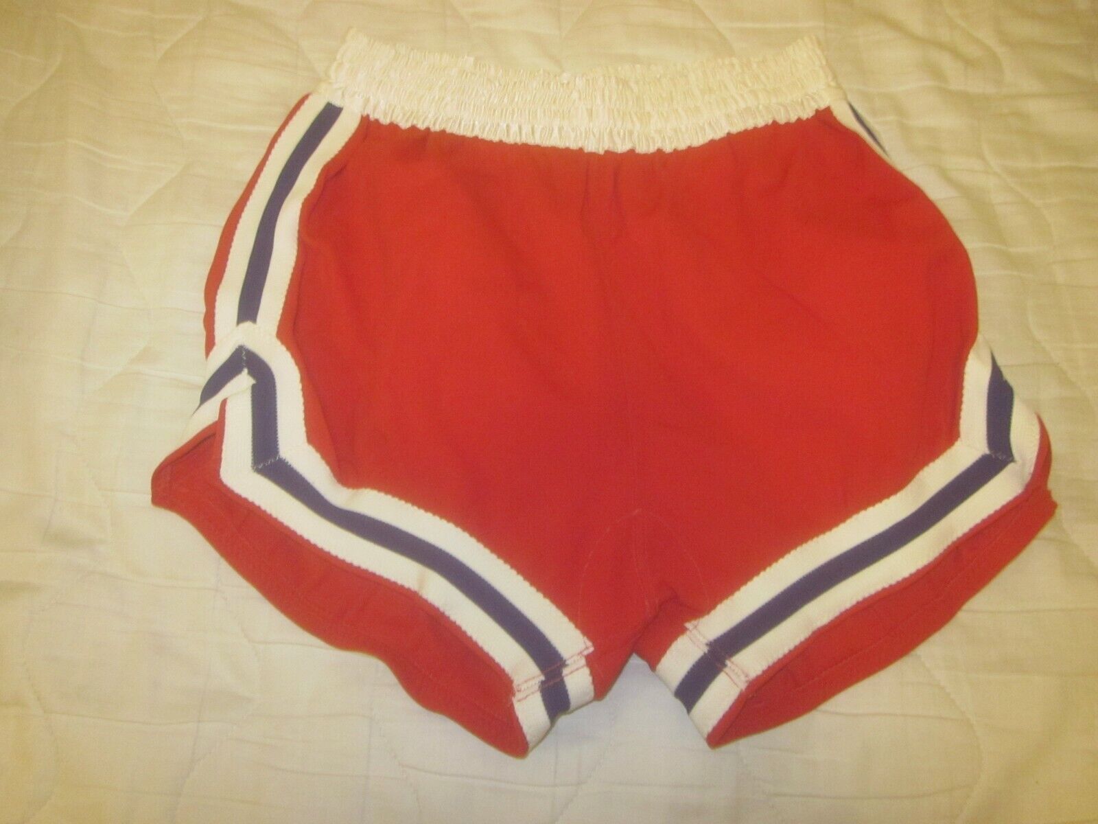 Vintage Red Basketball Shorts Wilson Size 38 #54