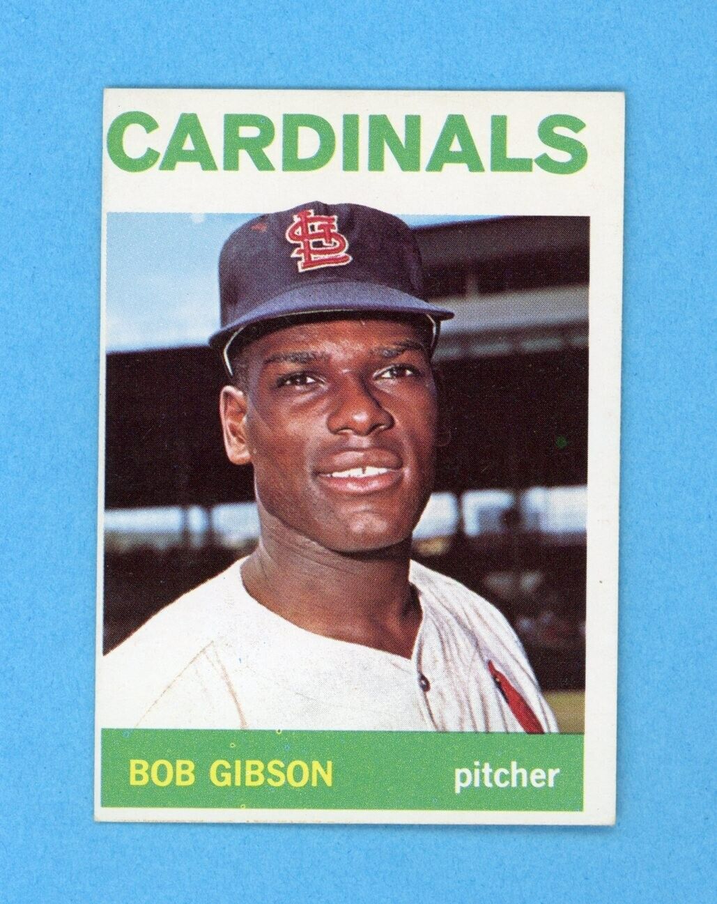 1964 Topps #460 Bob Gibson St. Louis Cardinals Baseball Card Ex/Mt o/c wrk brc