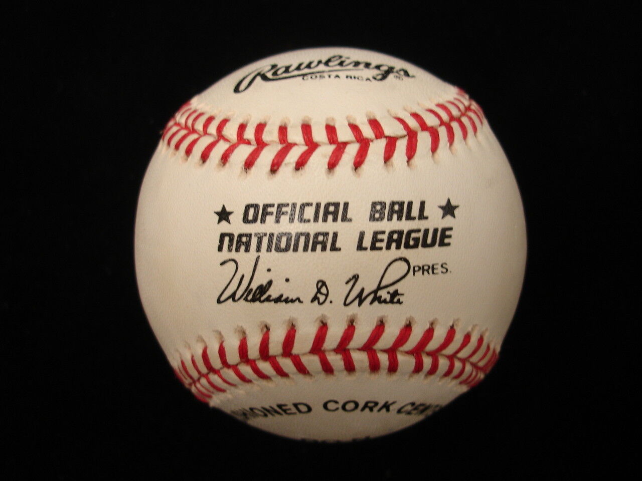 Rafael Belliard Autographed NL Baseball