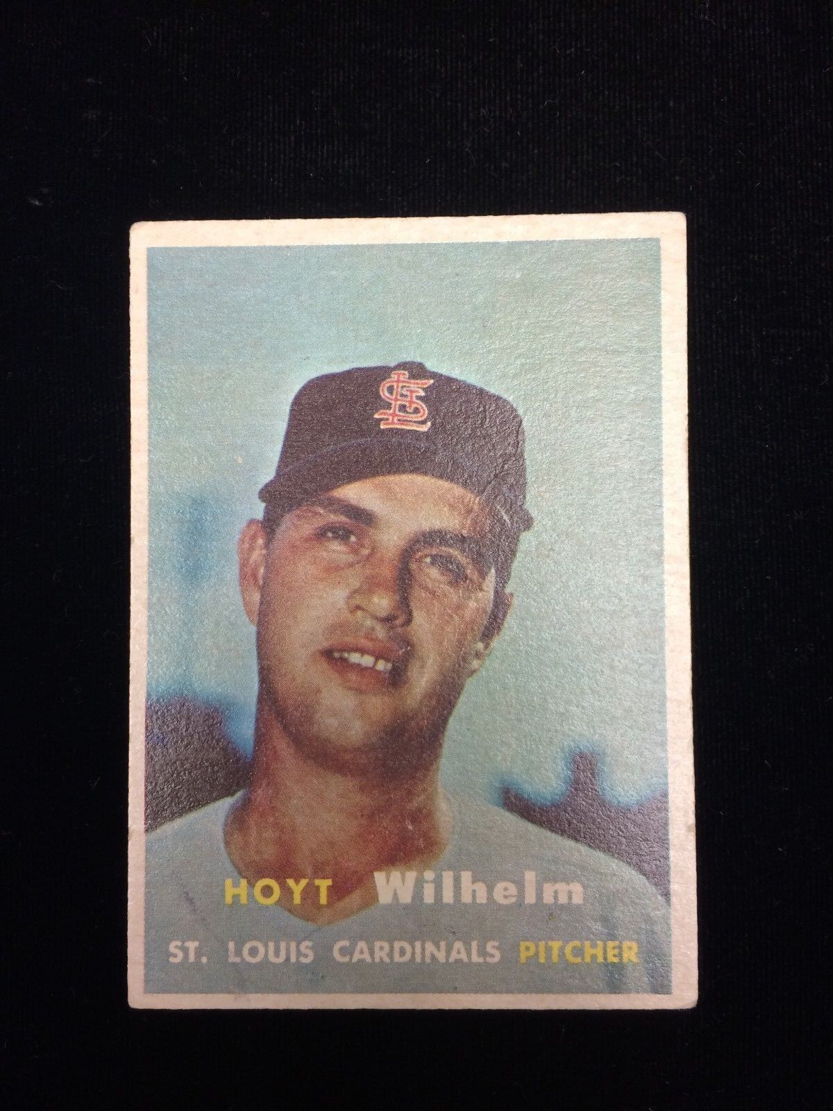 1957 Topps #203 Hoyt Wilhelm New York Yankees Card - VG/EX