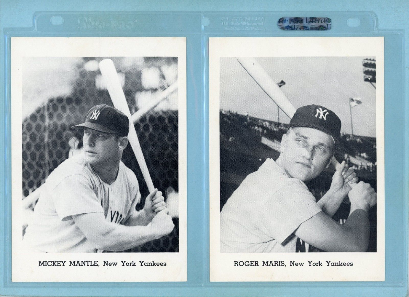 1965 Jay Publishing New York Yankees Complete Set of 12 Picture Pack Photos