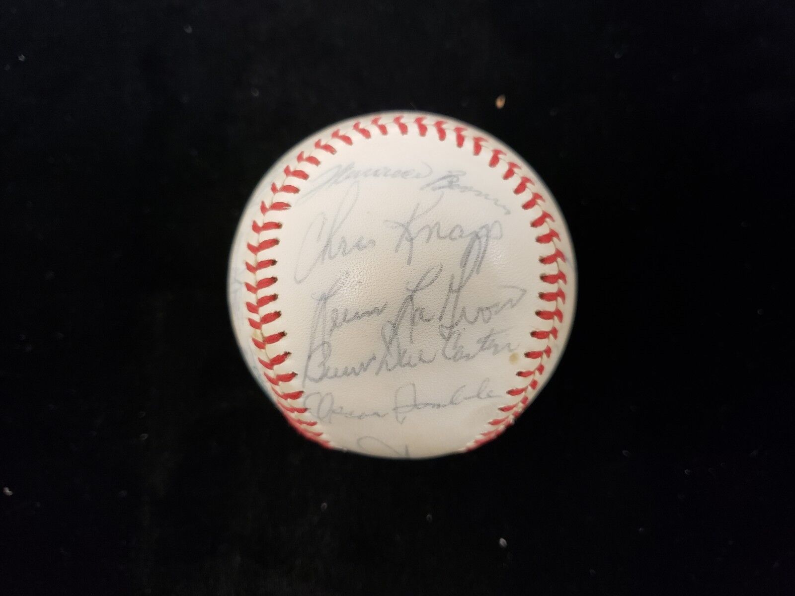 1977 Chicago White Sox Autographed Baseball - 23 Signatures - JSA LOA