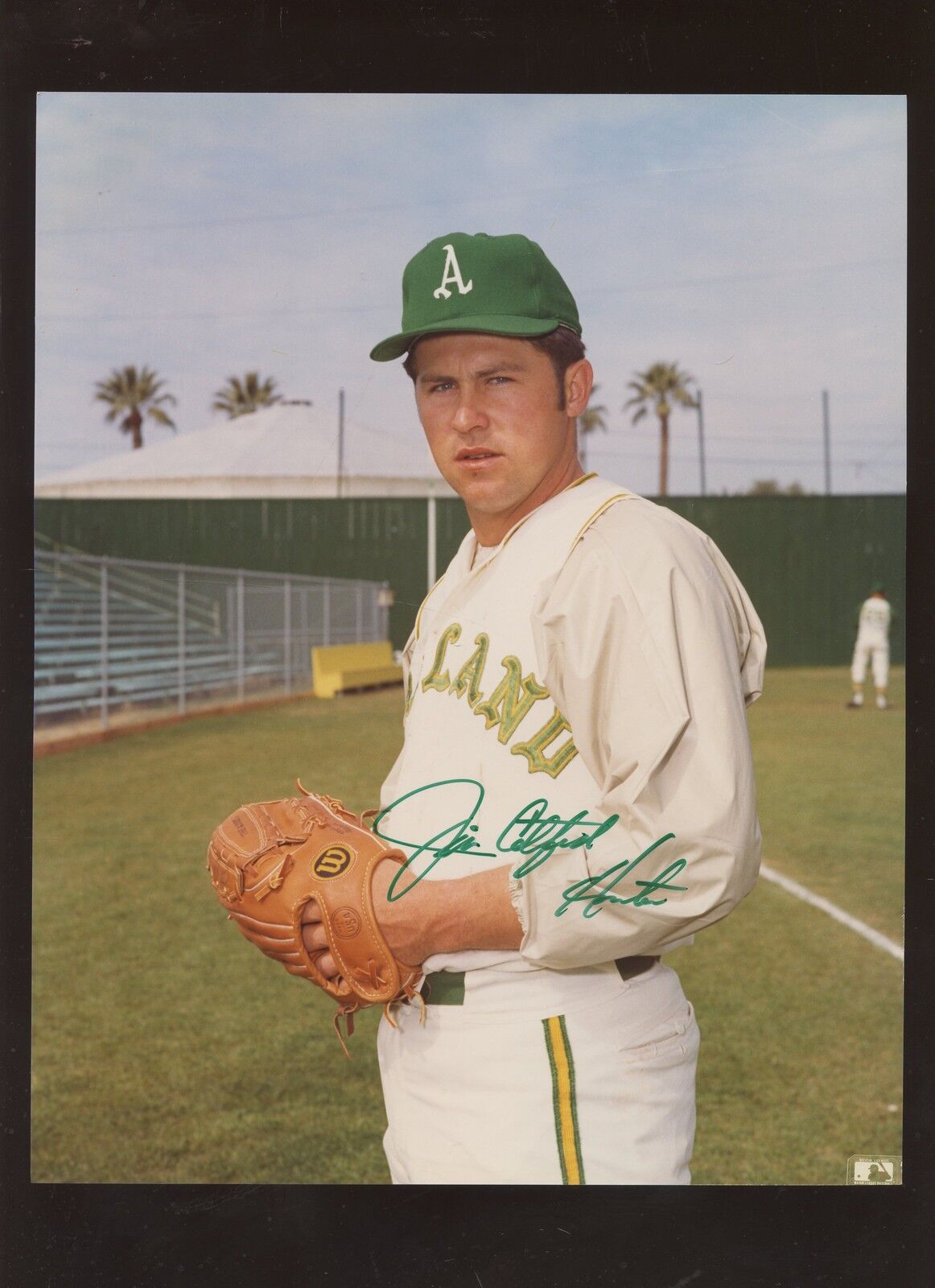 Jim Catfish Hunter Oakland A's 8 X 10 Photo Autographed Hologram