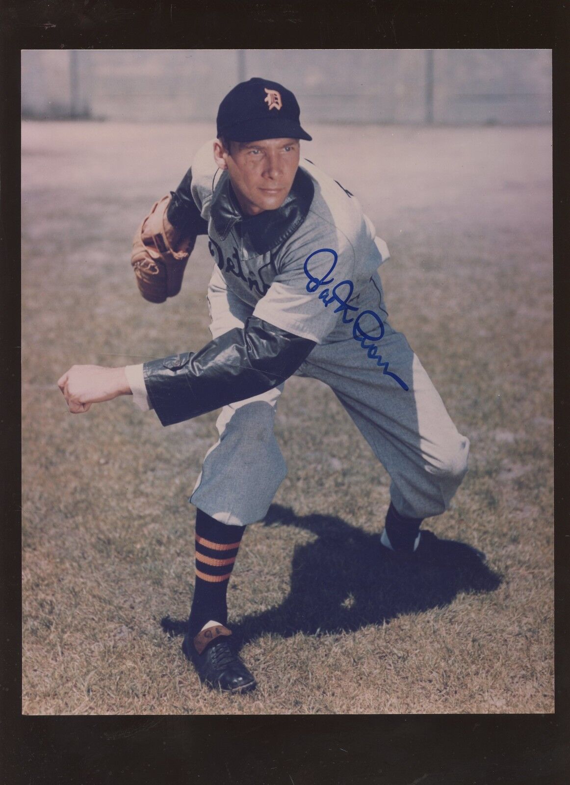 Hal Newhouser Detroit Tigers 8 X 10 Photo Autographed Hologram