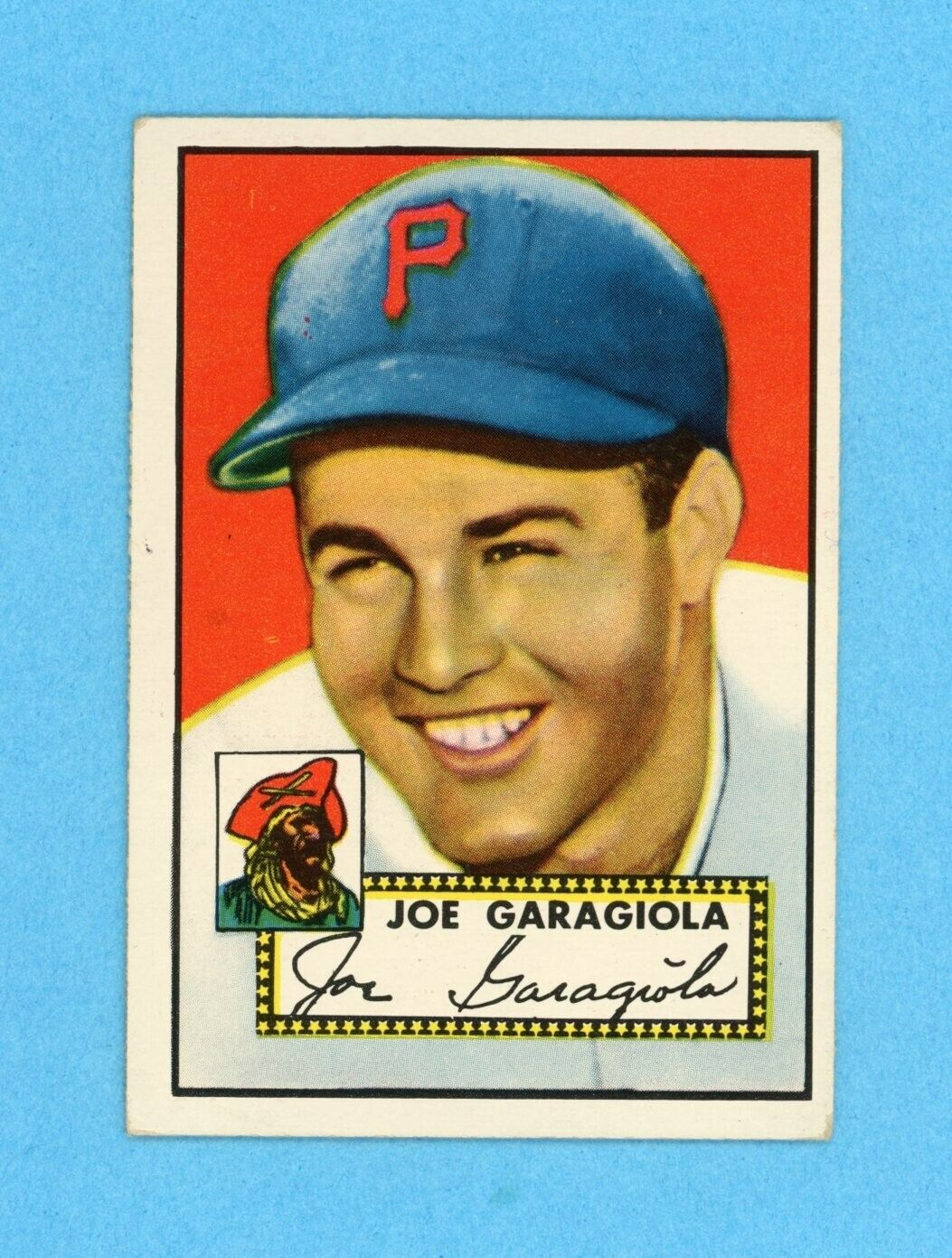 1952 Topps #227 Joe Garagiola Pittsburgh Pirates Baseball Card Vg/Ex