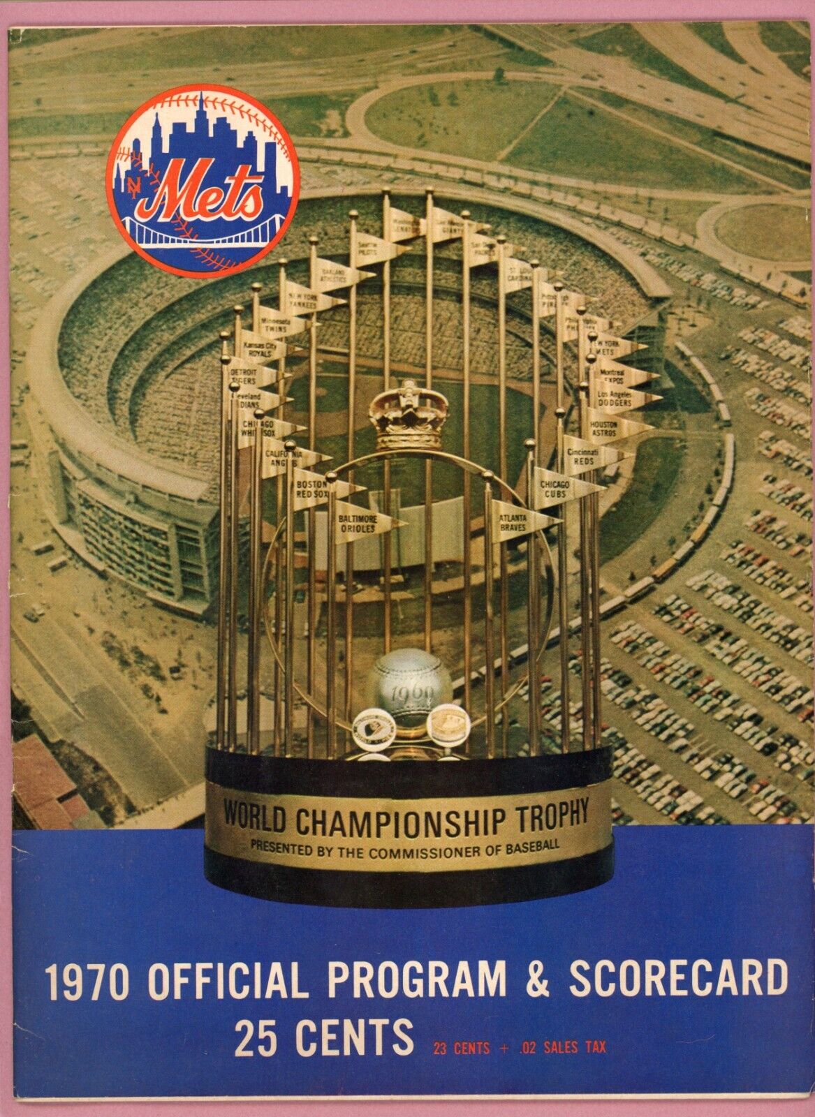 April 18, 1970 Phila Phillies vs New York Mets Program Nolan Ryan One Hitter