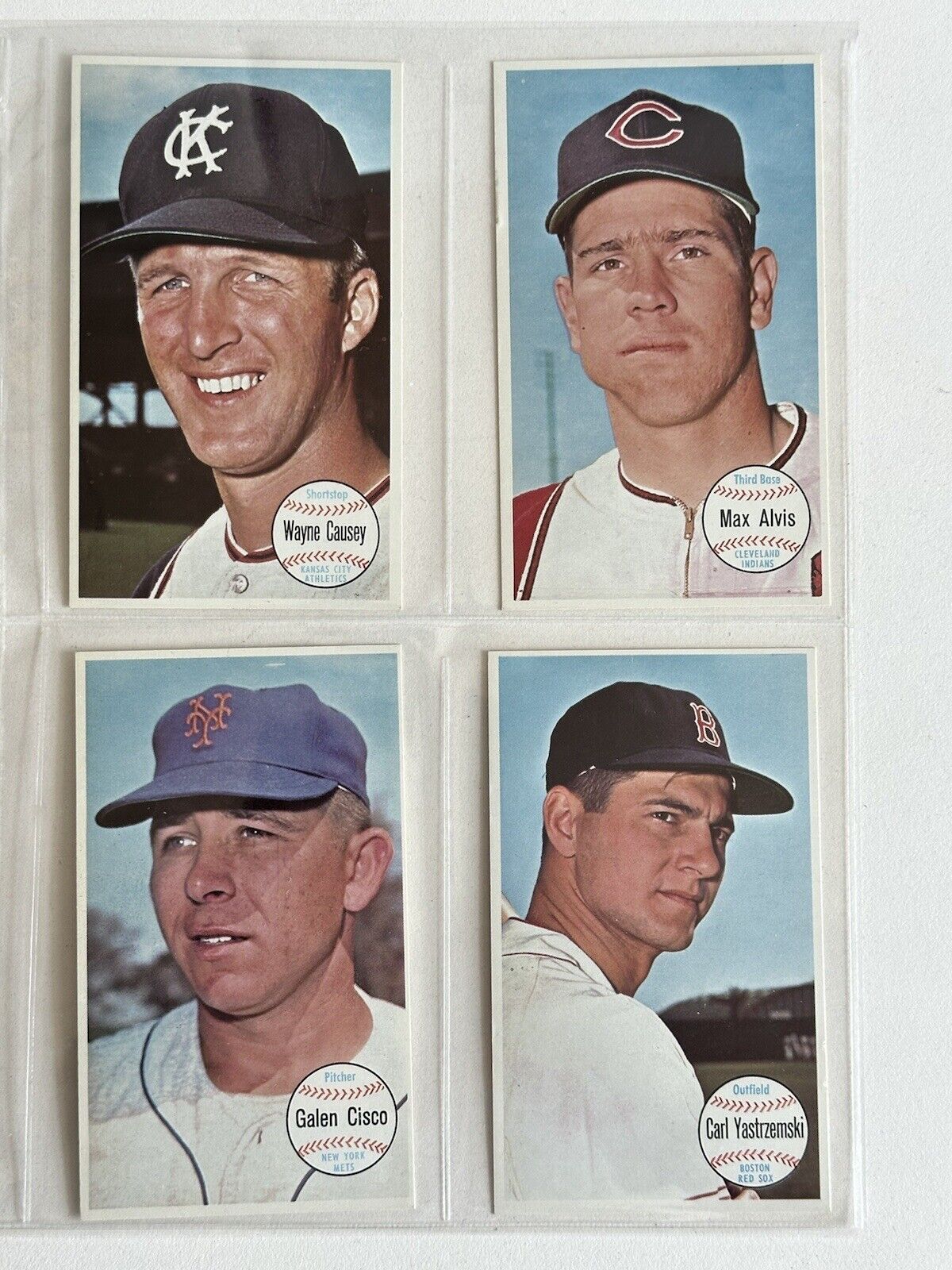 1964 Topps Giants Baseball Card Complete Set of 60 NM Koufax Aaron Mays Mantle