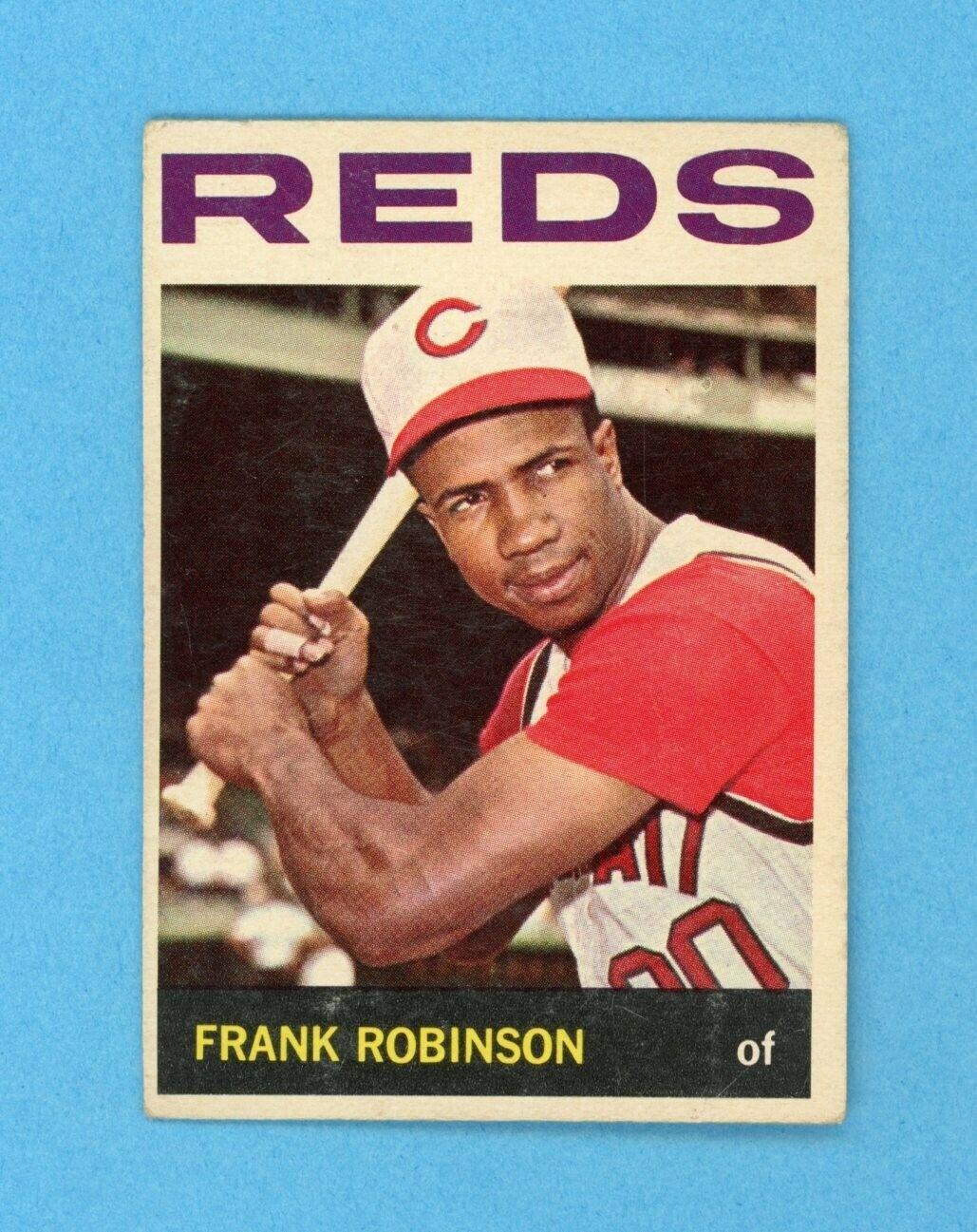 1964 Topps #260 Frank Robinson Cincinnati Reds Baseball Card VG-VG+