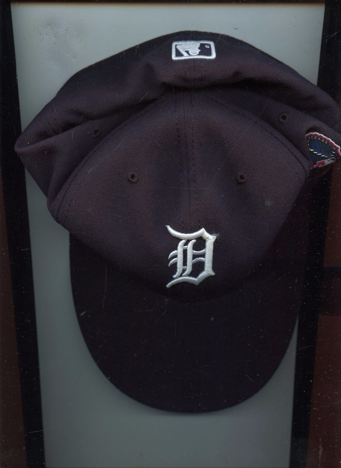 2012 World Series Game Used Hat / Cap Detroit Tigers #17 Rafael Belliard