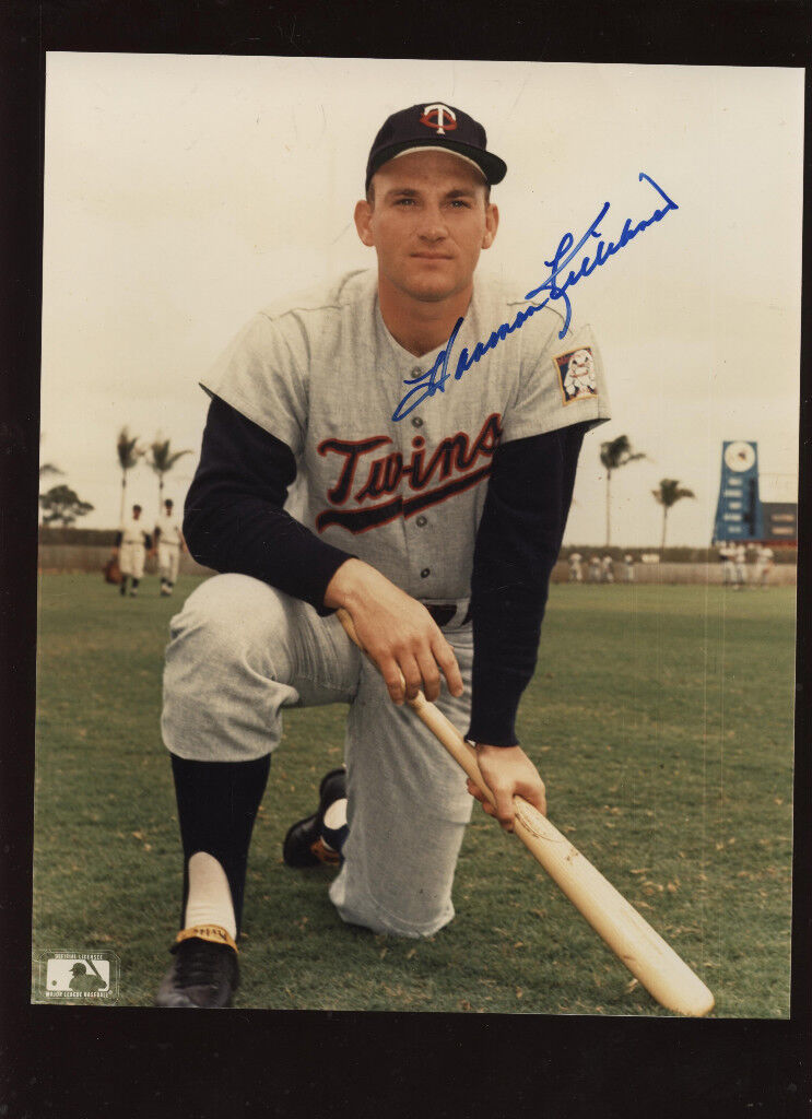 Harmon Killebrew Minnesota Twins 8 X 10 Color Photo Autographed Hologram