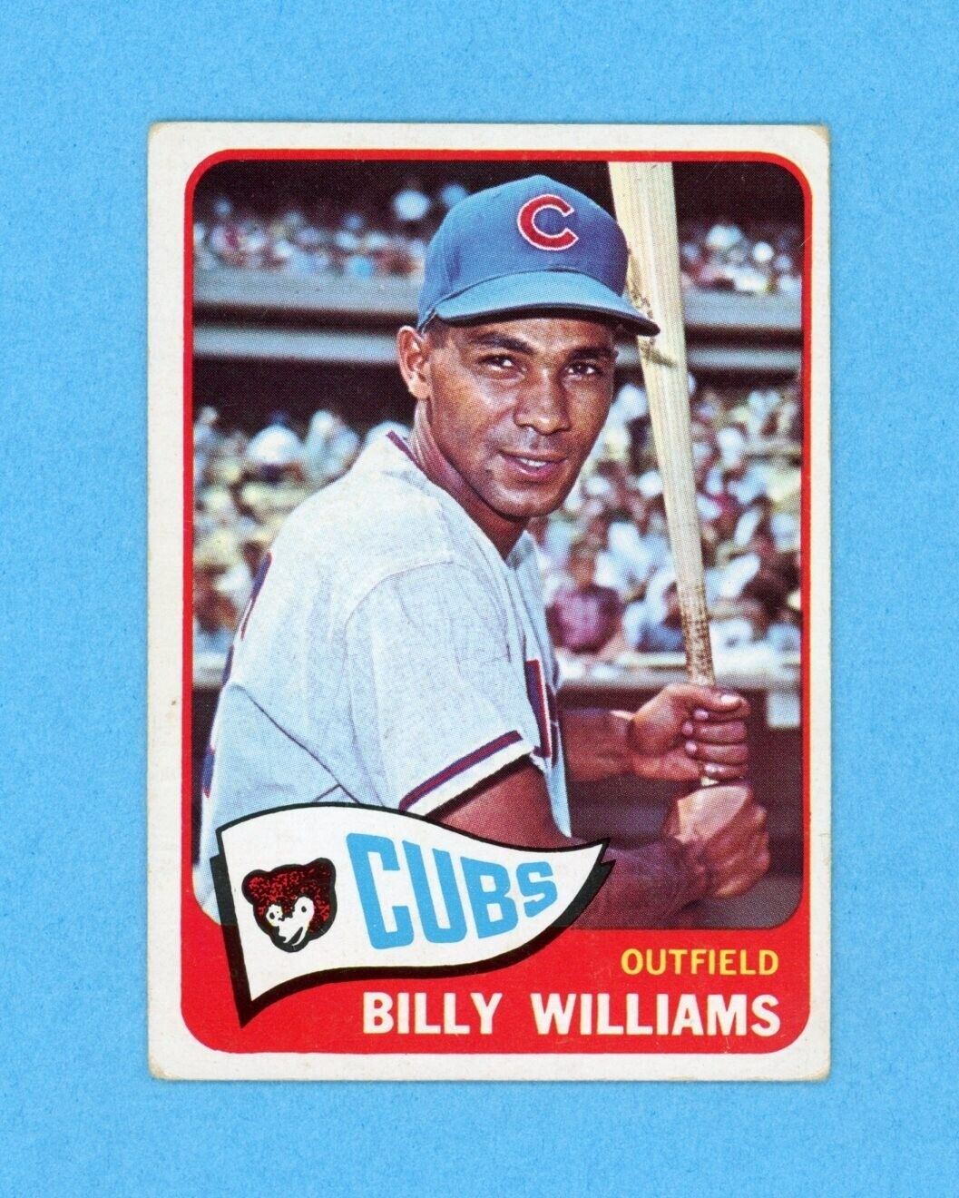 1965 Topps #220 Billy Williams Chicago Cubs Baseball Card Vg/Vg+