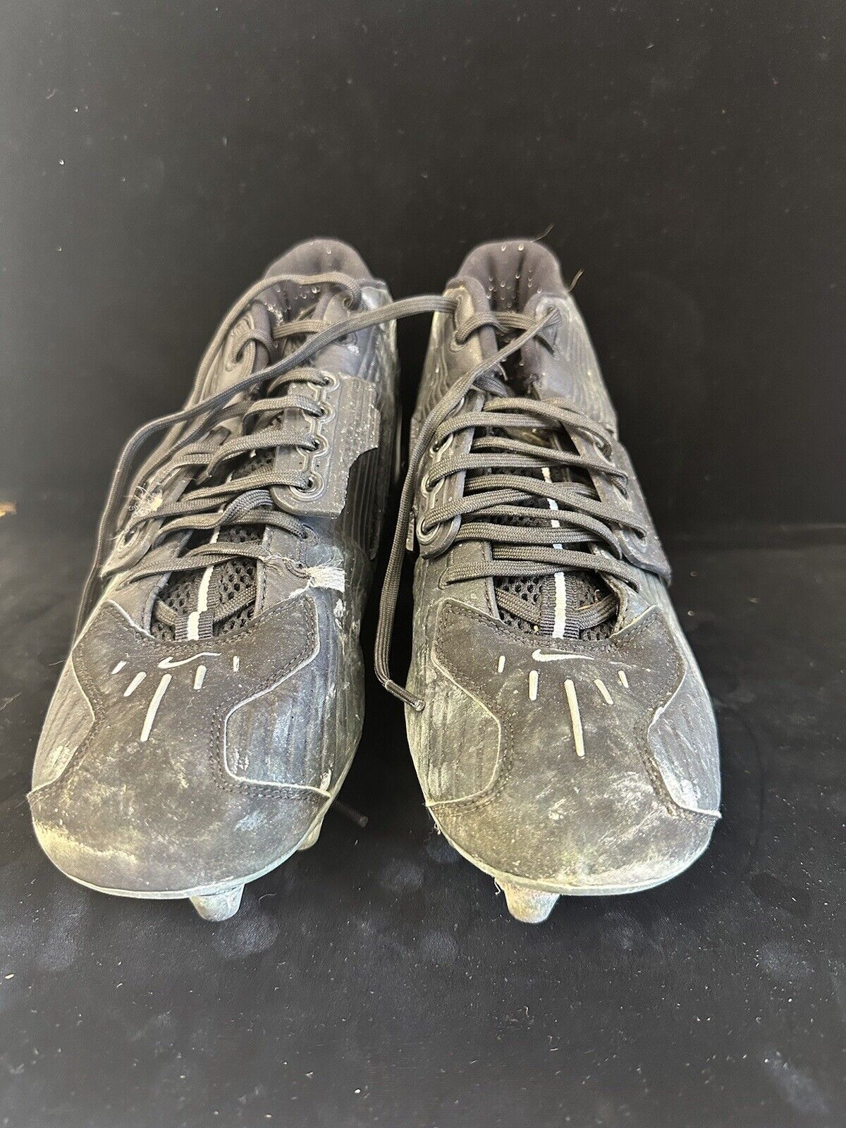 2003 Brandon Miree #25 Pitt. GAME USED SIGNED Cleats - PHOTOMATCH to Bowl Game