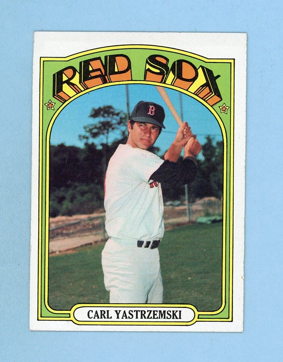 1972 Topps #37 Carl Yastrzemski Boston Red Sox Baseball Card Ex/Mt