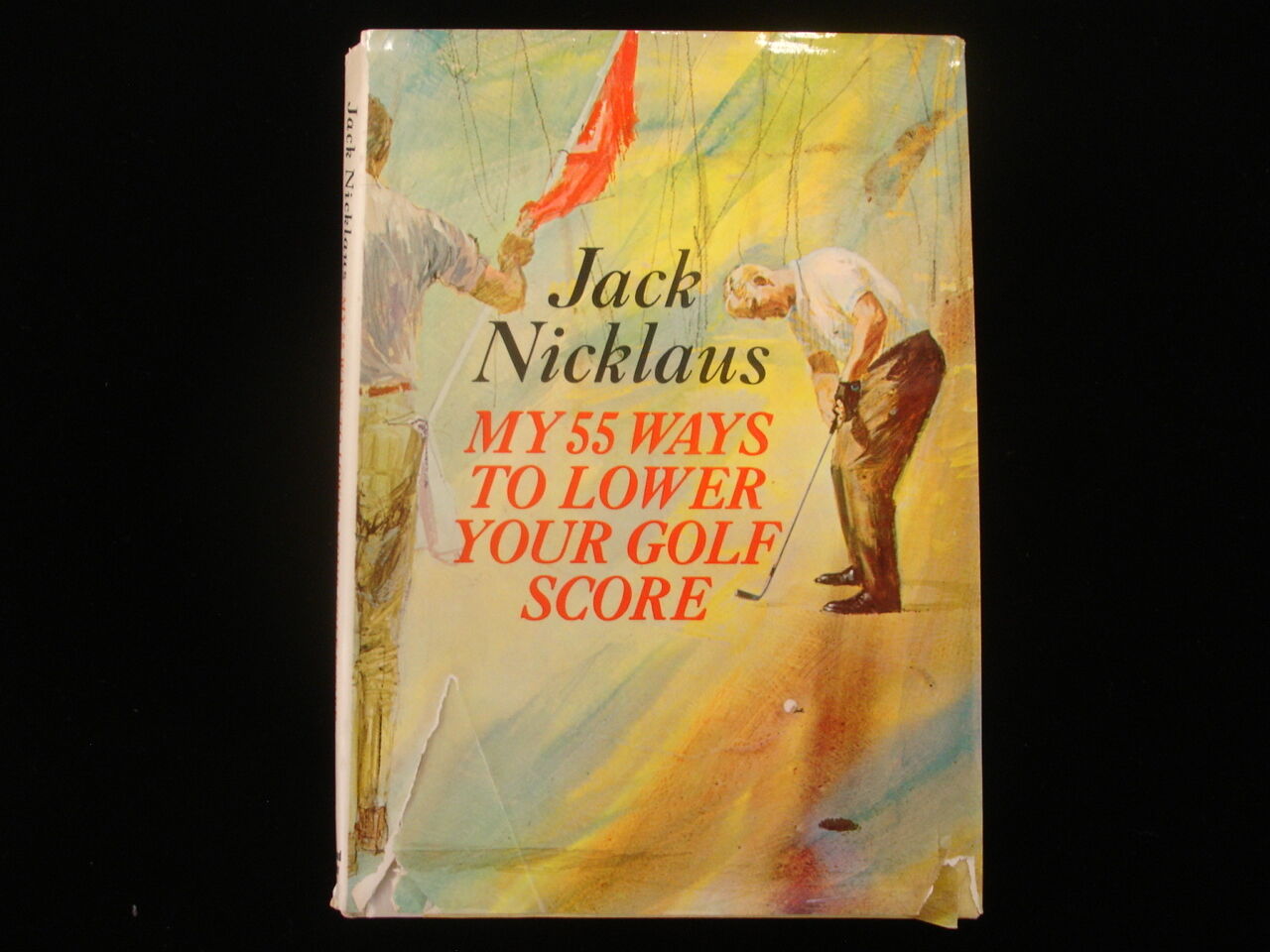 Original 1964 Hardcover 'My 55 Ways to Lower Your Golf Score' by Jack Nicklaus