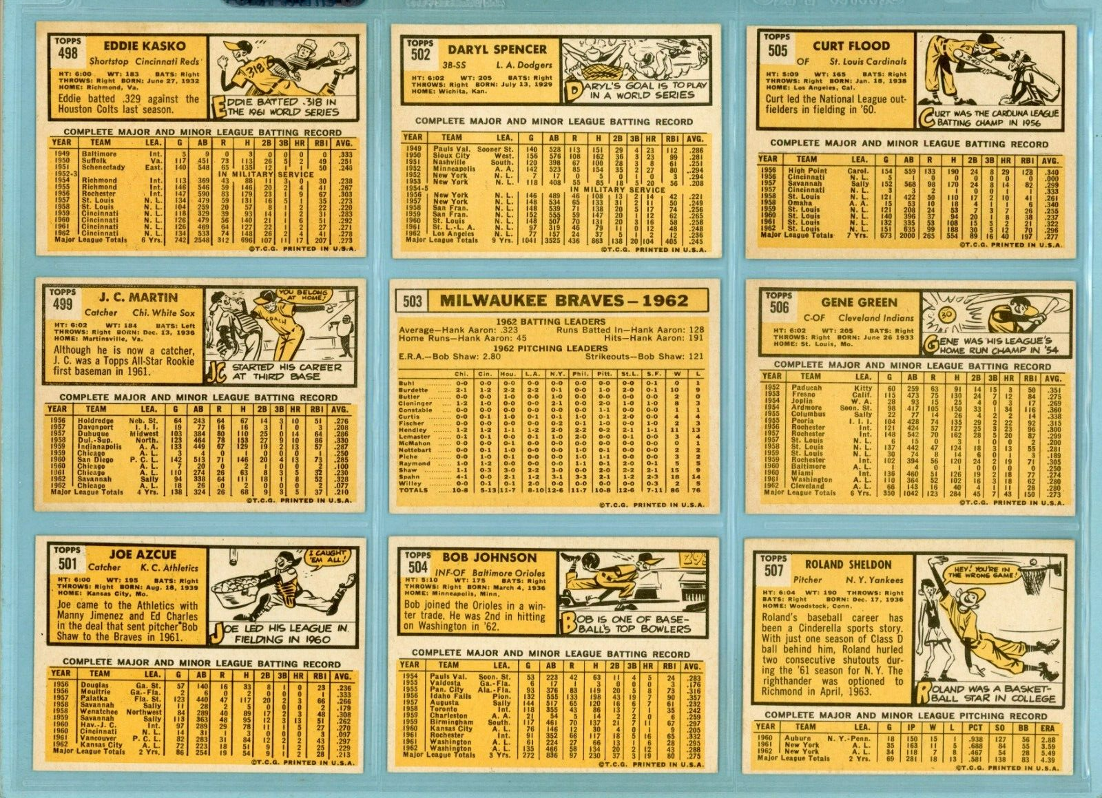 1963 Topps Starter Set Lot of 67 Diff Semi-High Number Baseball Cards Ex/Mt - NM