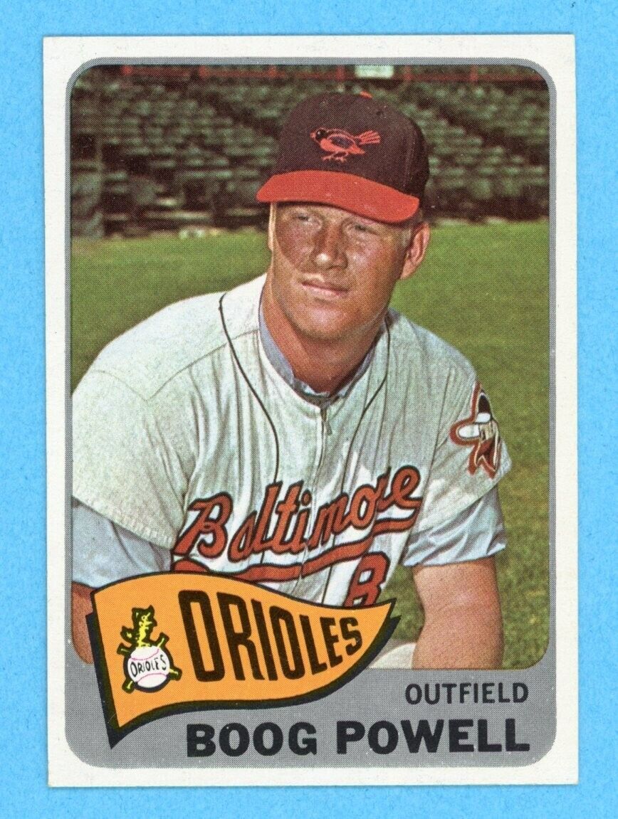 1965 Topps #560 Boog Powell Baltimore Orioles Baseball Card Ex/Mt - NM