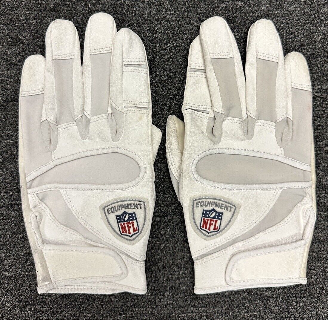 c. 2012 Michael Floyd Arizona Cardinals NFL Game Used Football Gloves - size XXL