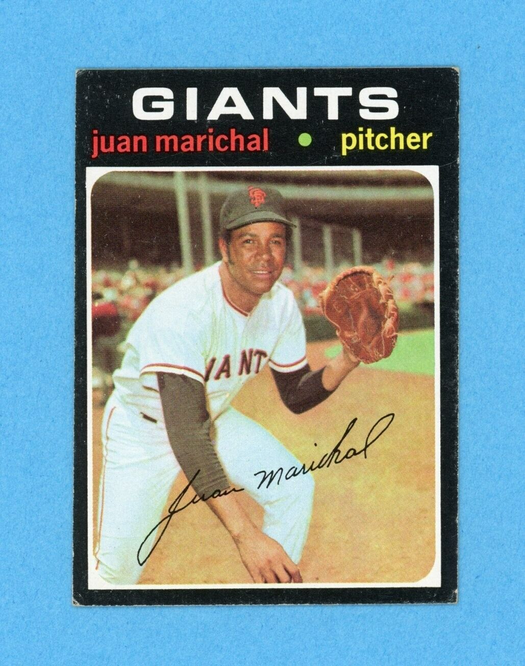 1971 Topps #325 Juan Marichal San Francisco Giants Baseball Card EX