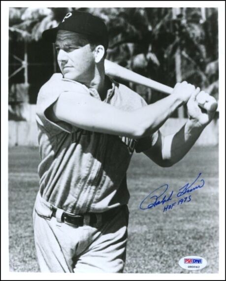 Ralph Kiner 8X10 Signed B&W Auto PSA/DNA