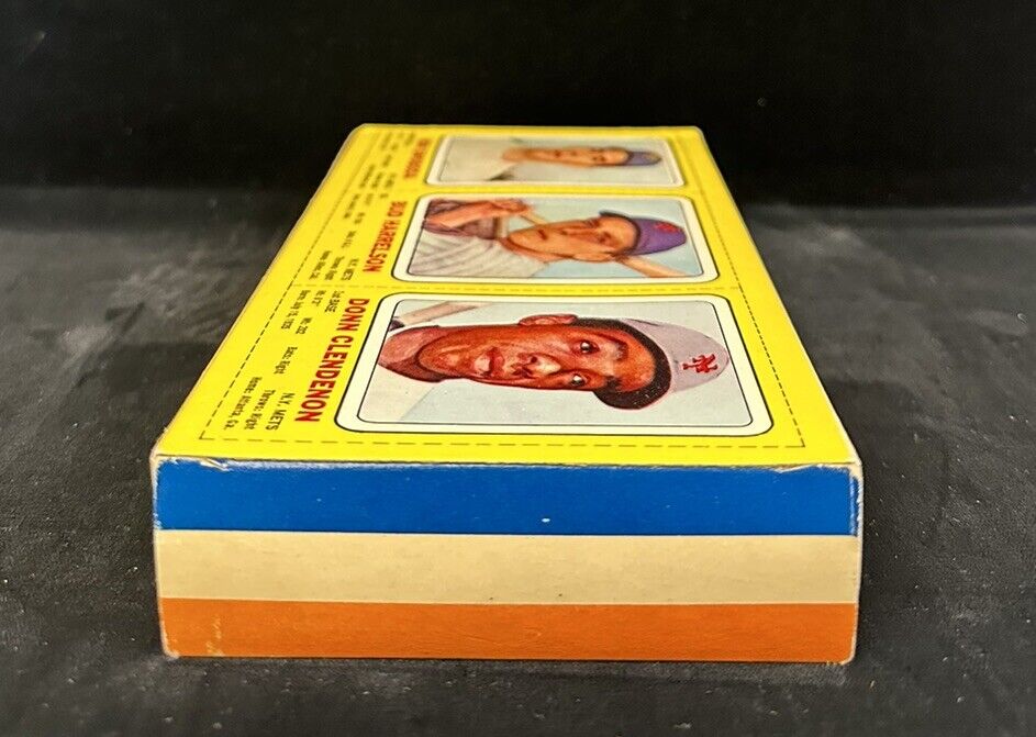 1969 New York Mets Unopened Transogram Box Ron Swoboda Bud Harrelson Clendenon