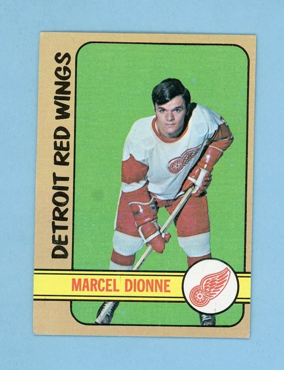 1972-73 Topps #18 Marcel Dionne Detroit Red Wings Hockey Card EX+