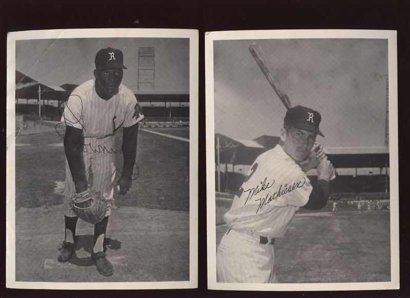 1961 Yankees Richmond Virginians Team Photos 2 Diff