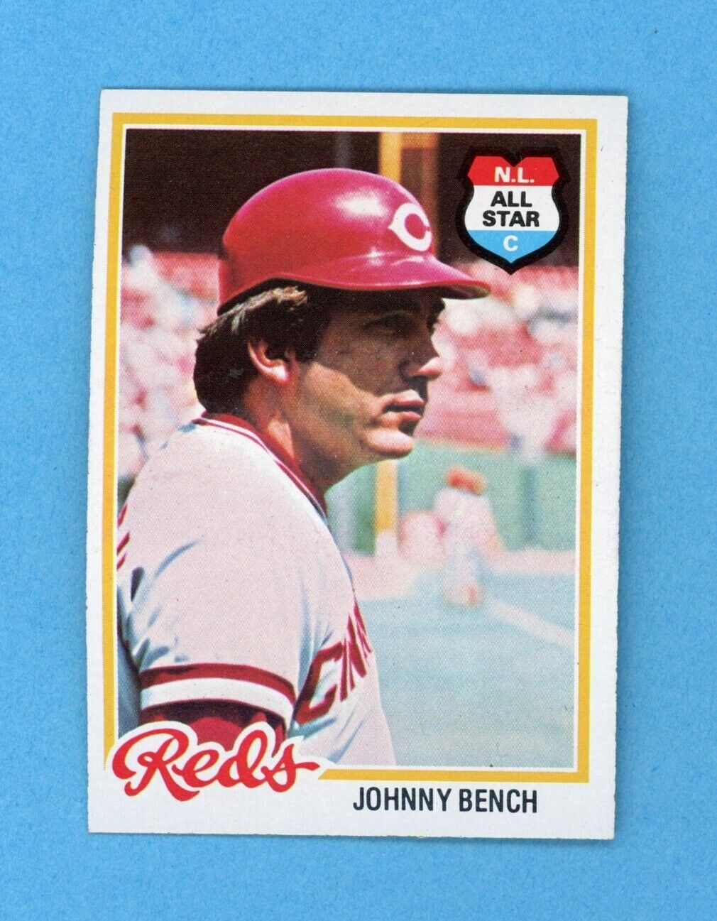 1978 Topps #700 Johnny Bench Cincinnati Reds Baseball Card NM