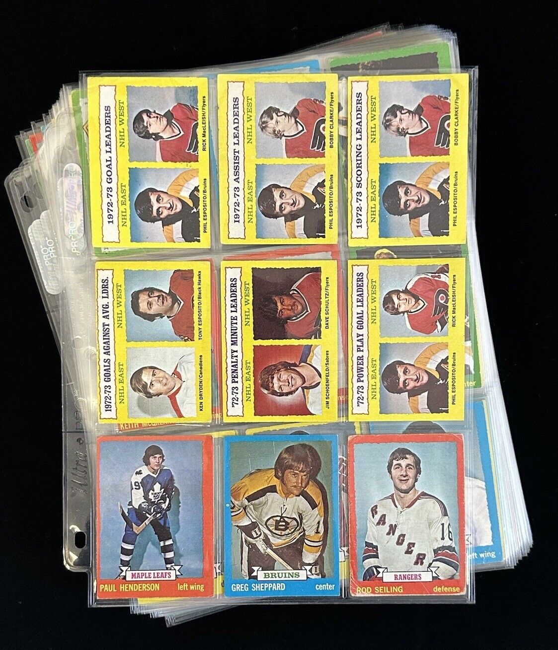 1973-74 Topps Hockey Complete Set of 198 w/ Billy Smith Rookie, Orr - Low Grade