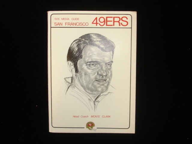 1976 NFL San Francisco 49ers Media Guide EX+