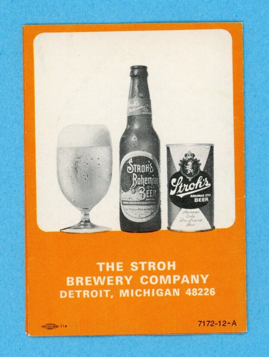 1971 Cleveland Indians Pocket Schedule