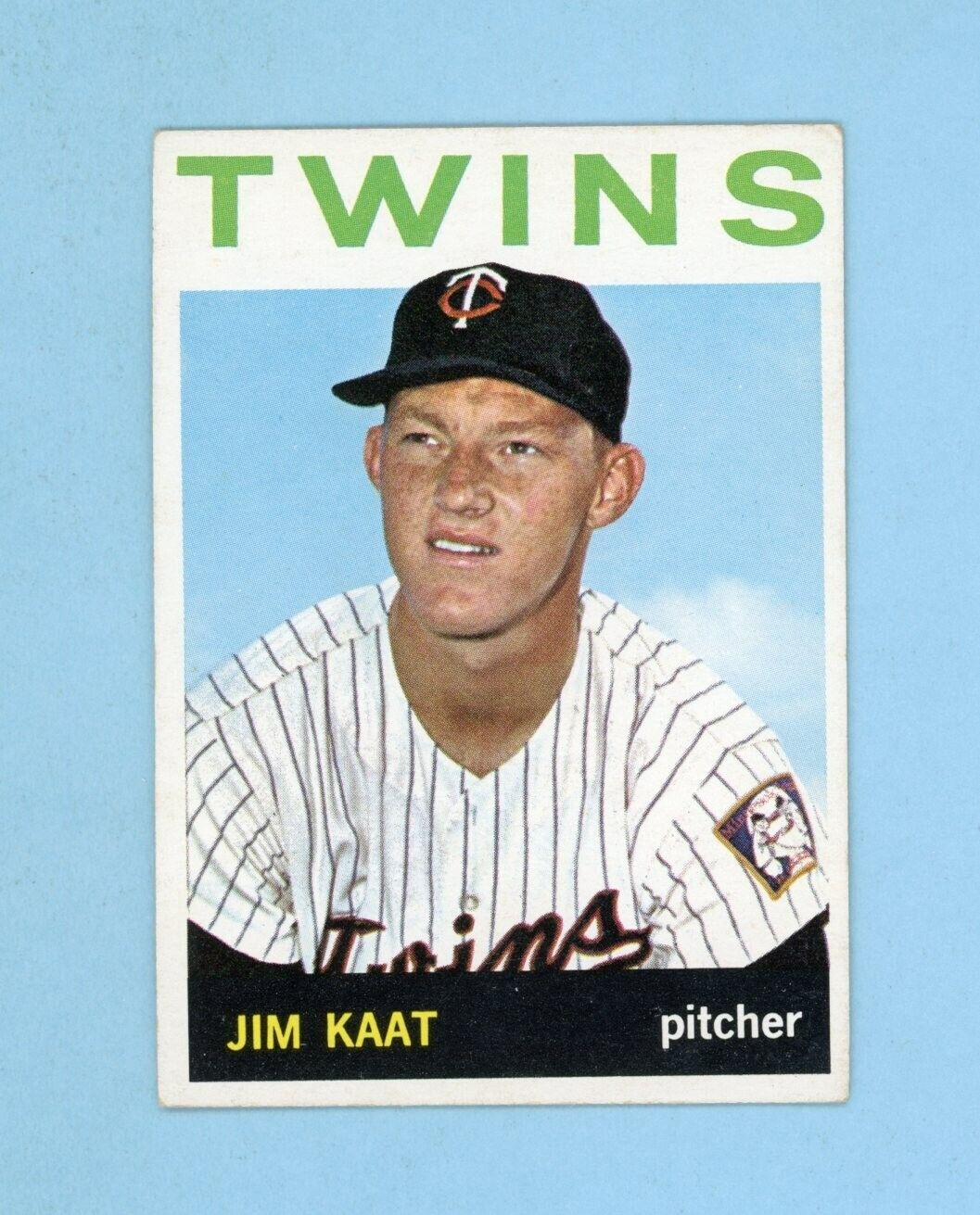 1964 Topps #567 Jim Kaat Minnesota Twins High Number Baseball Card EX