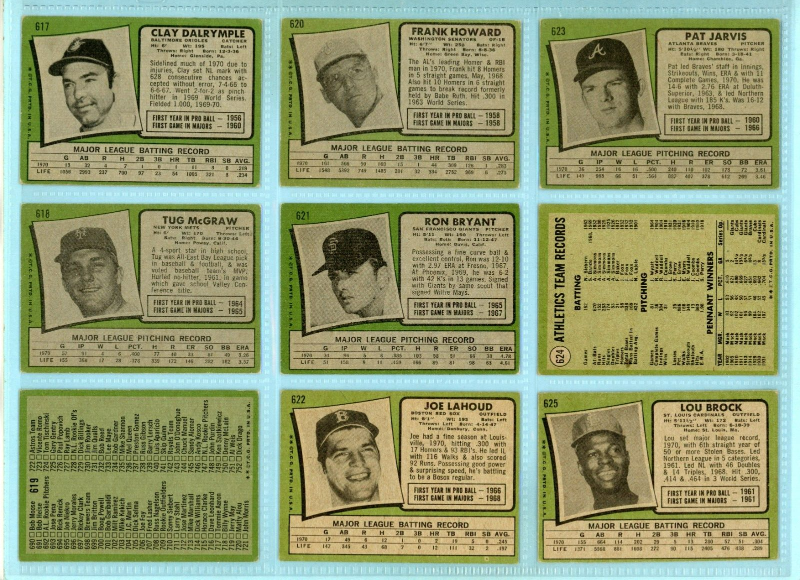 1971 Topps Starter Set Lot of 116 Diff Semi-High Number Baseball Cards VG - VG+