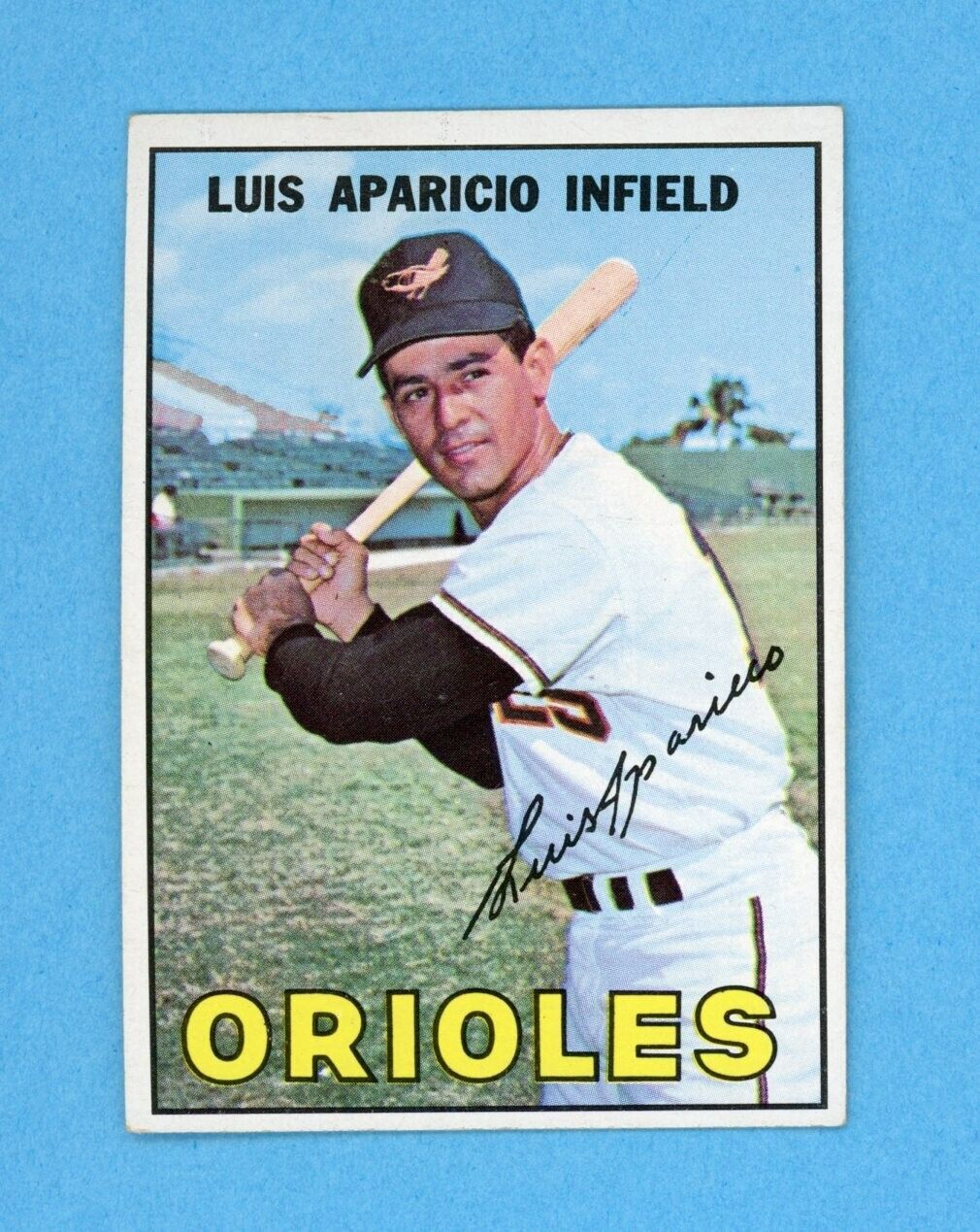 1967 Topps #60 Luis Aparicio Baltimore Orioles Baseball Card EX+