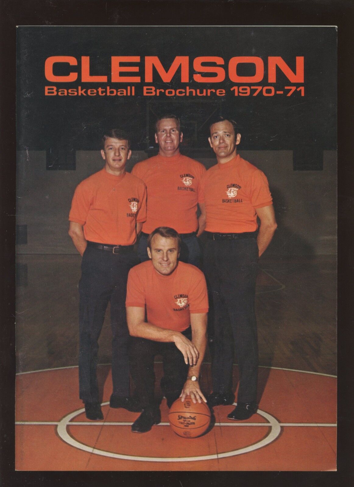 1970./1971 Clemson NCAA Basketball Yearbook EXMT+