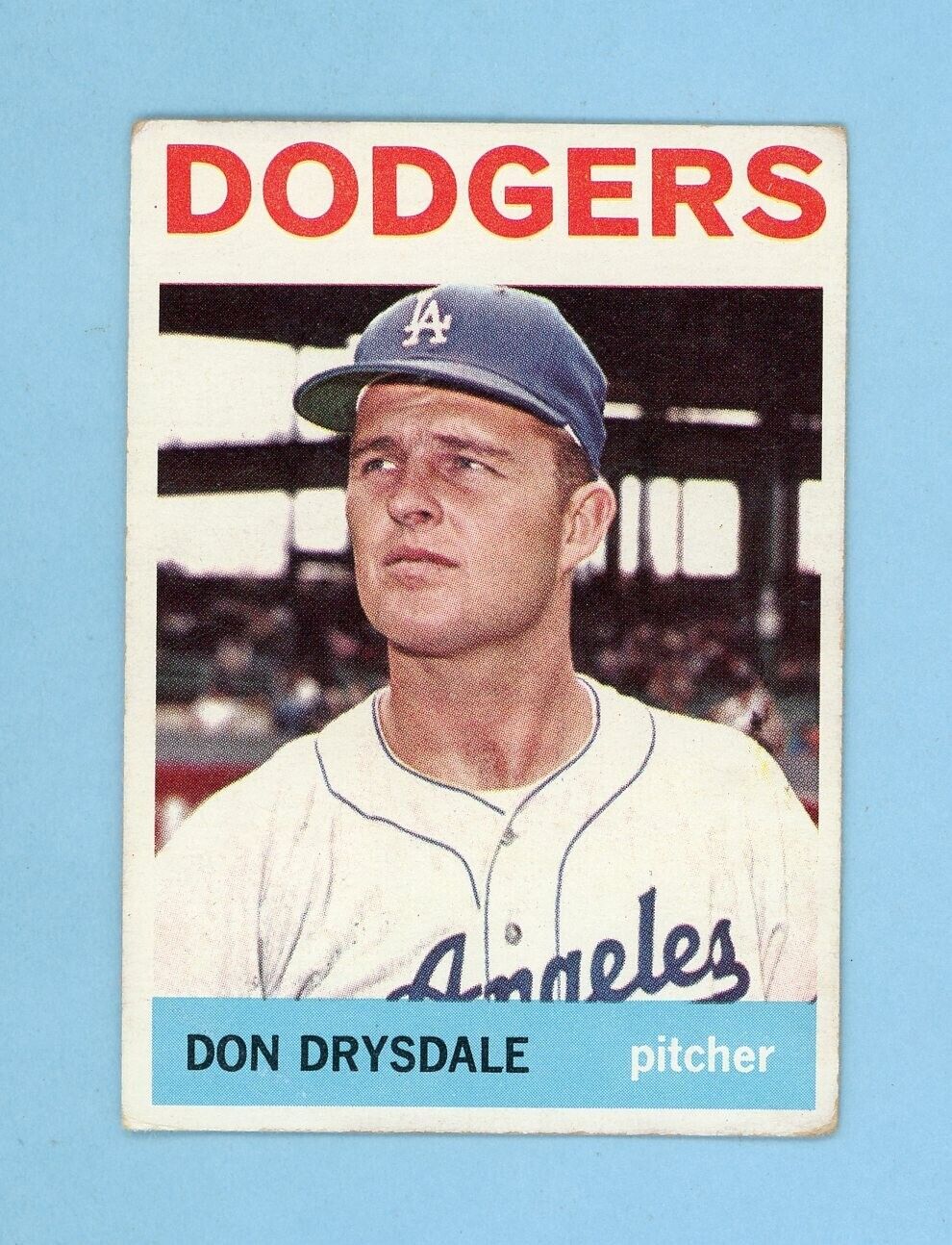 1964 Topps #120 Don Drysdale Los Angeles Dodgers Baseball Card Vg/Ex