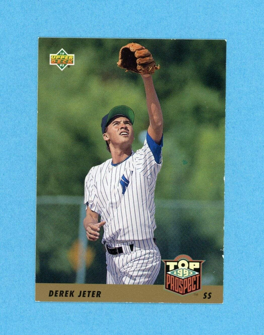 1993 Upper Deck #449 Derek Jeter New York Yankees Rookie Baseball Card NM