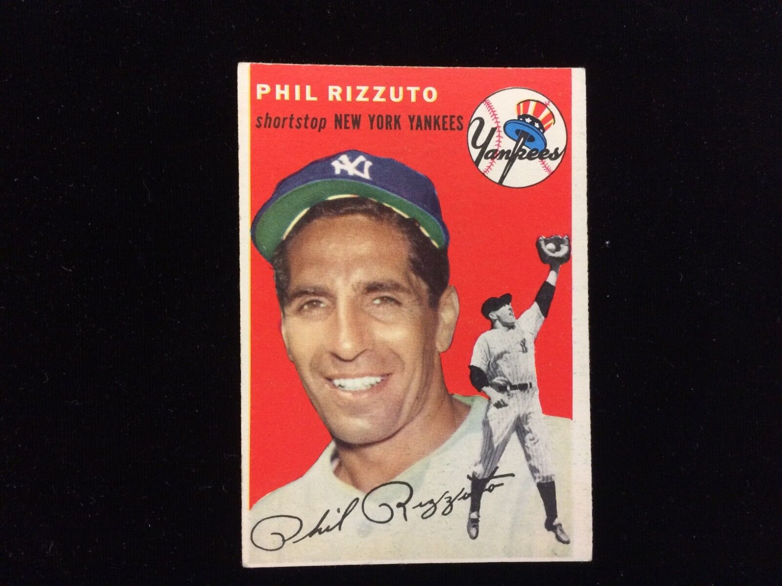 1954 Topps #17 Phil Rizzuto New York Yankees Card - EX+