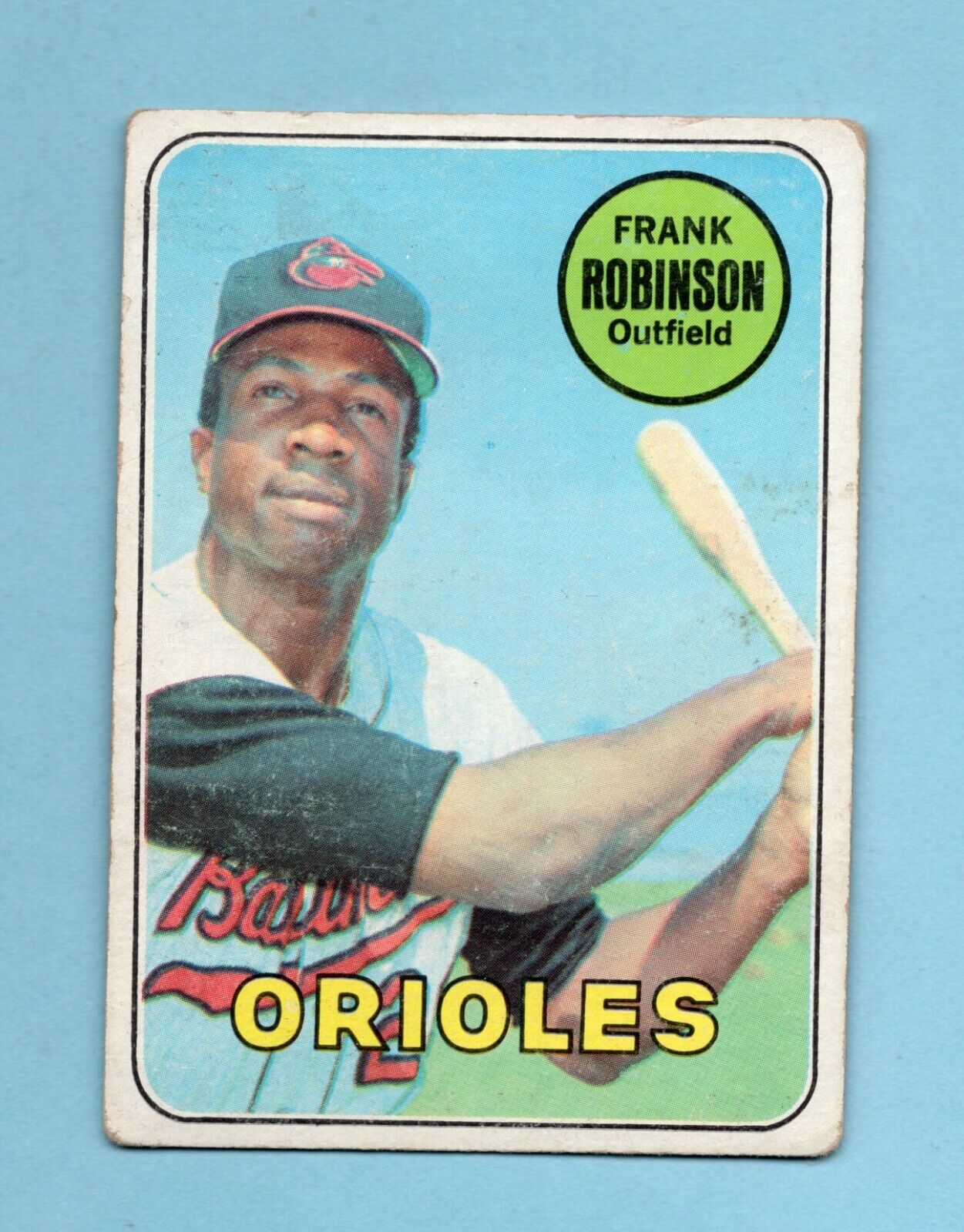 1969 Topps #250 Frank Robinson Baltimore Orioles Baseball Card G - VG