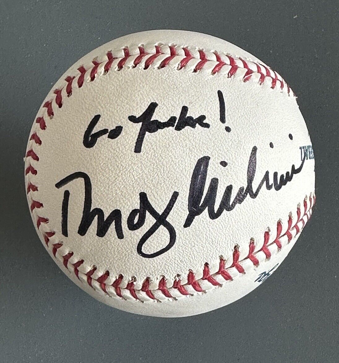 Rudy Giuliani Go Yanks! SIGNED Official Major League Selig Baseball w/ hologram