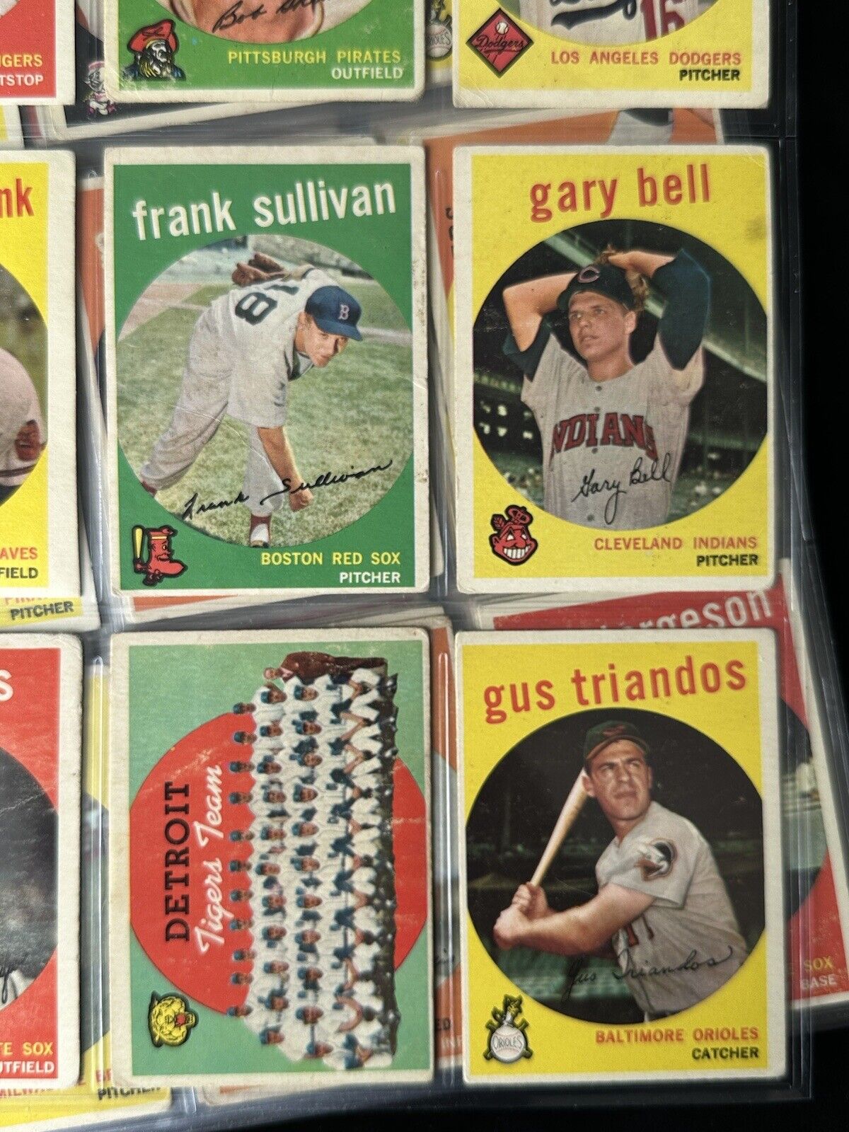 1959 Topps Starter Set Lot of 270 Diff. Baseball Cards w/ 15 HOFers- Low Grade