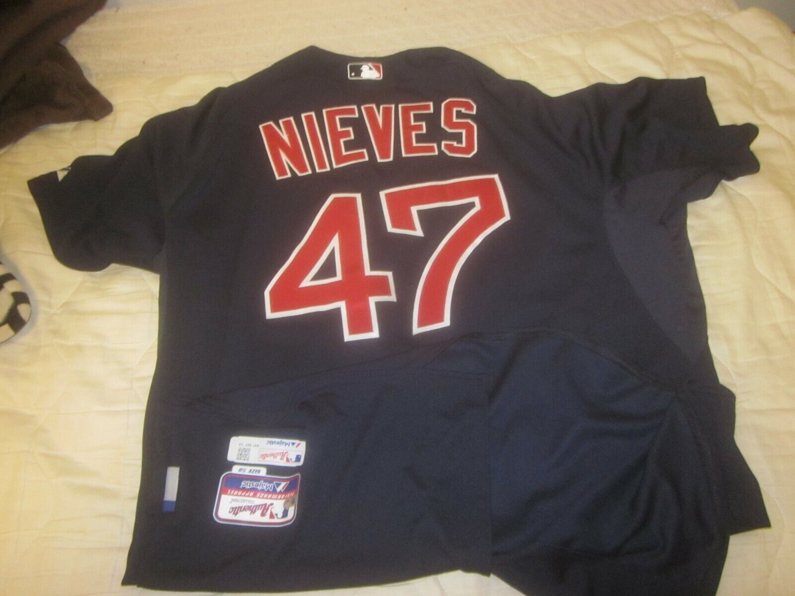 Circa 2014 Game Used Jersey Boston Red Sox #47 Juan Nieves